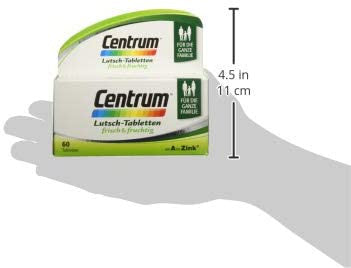 Centrum Fresh & Fruity Lozenges Paquete de 60 tabletas Embalaje Deteriorado (Cad: 30 04 2026) Sale