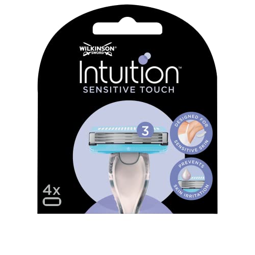 Recambios Wilkinson Sword Intuition Sensitive Touch - 4 Unidades de 3 Hojas Embalaje Deteriorado Online